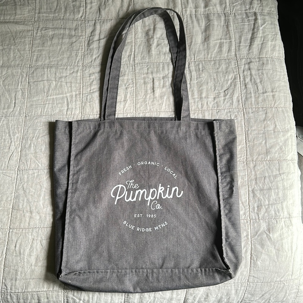 The Pumpkin Co. | Tote | 14”w x 14.25”h x 4”d